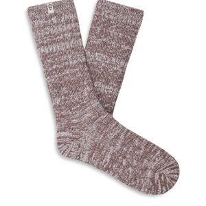 rib knit slouchy crew sock