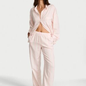modal cotton long pajama set