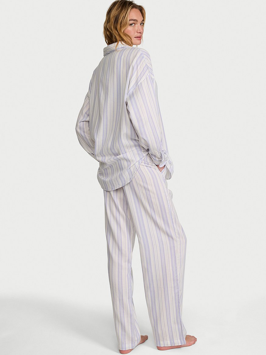 modal cotton long pajama set modal cotton long pajama set