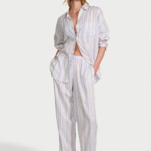 modal cotton long pajama set