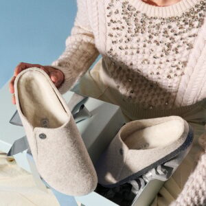 Home zermatt shearling slippers