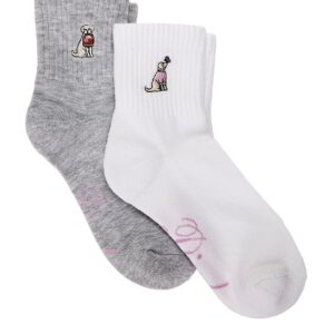 Home 2 pack quarter socks