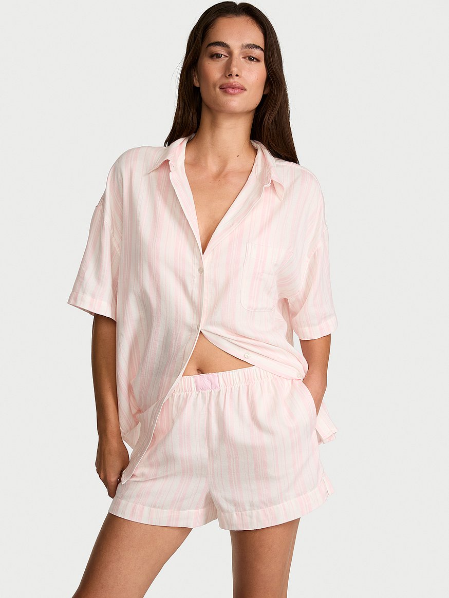 modal cotton short pajama set modal cotton short pajama set