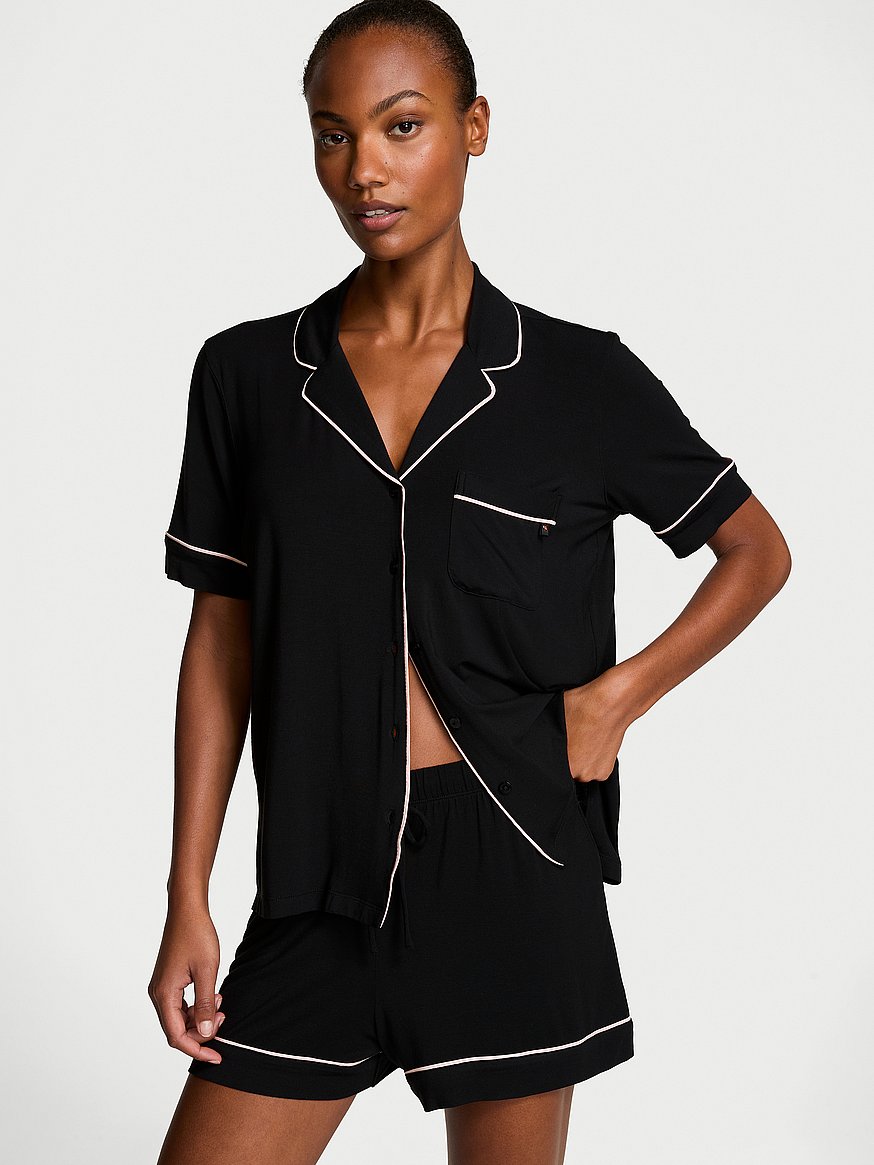 sosoft™ modal short pajama set sosoft™ modal short pajama set