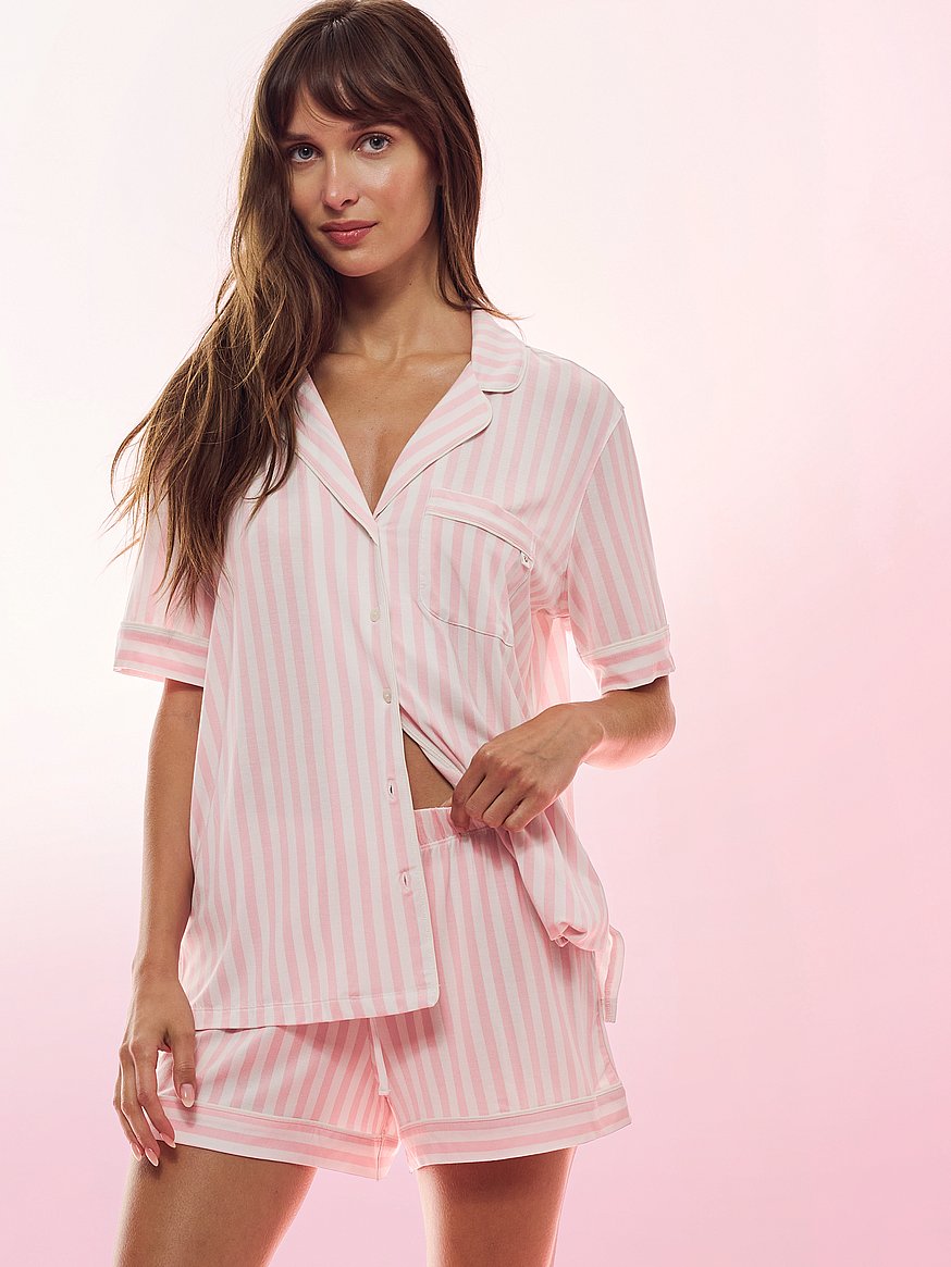 sosoft™ modal short pajama set sosoft™ modal short pajama set