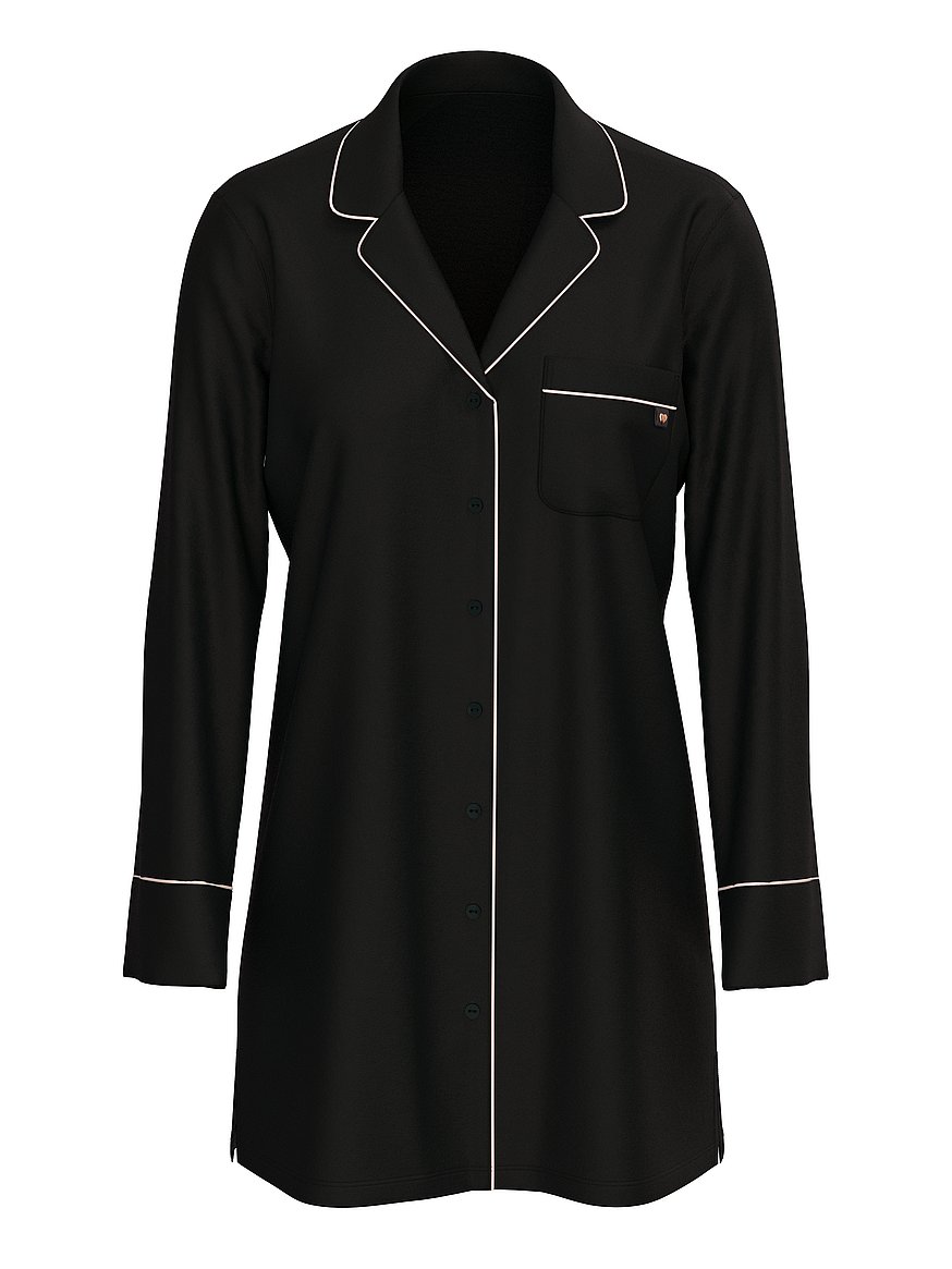 sosoft™ modal button front sleepshirt sosoft™ modal button front sleepshirt