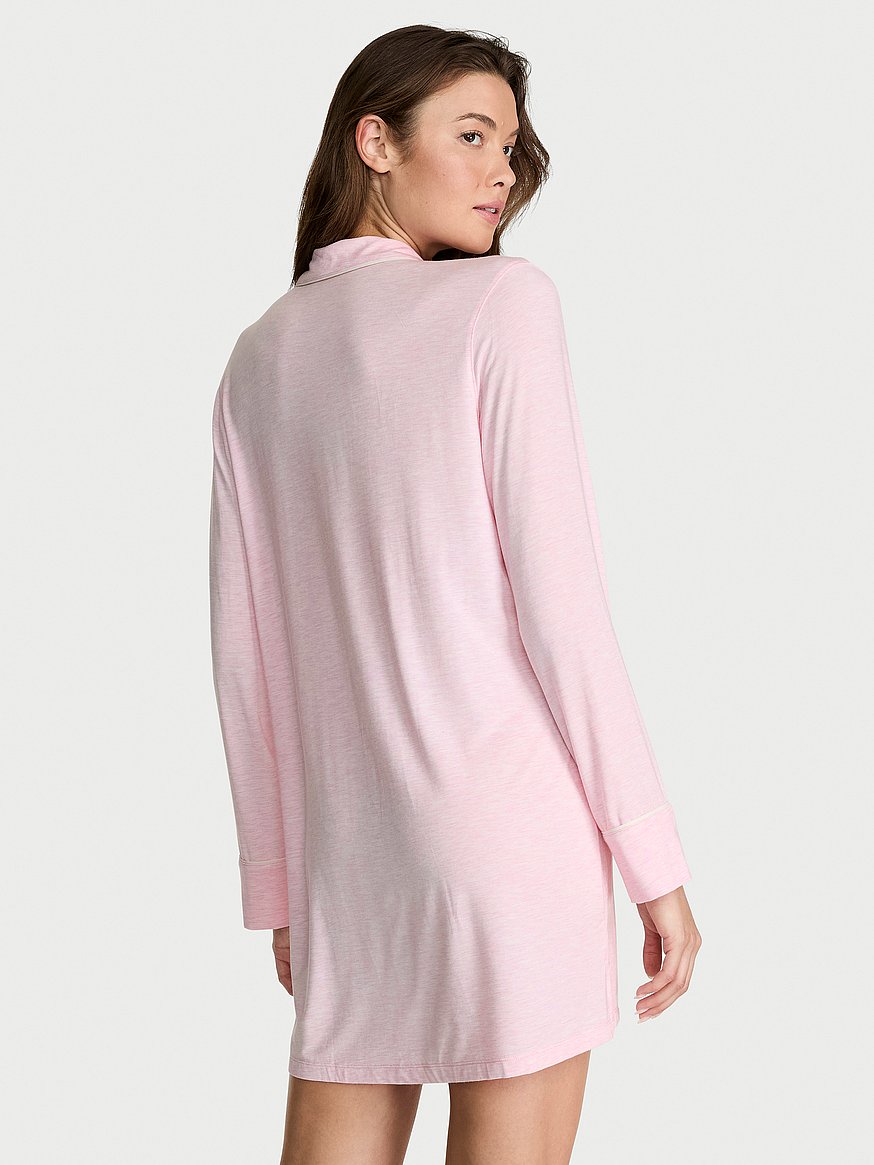 sosoft™ modal button front sleepshirt sosoft™ modal button front sleepshirt