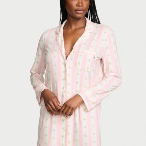 sosoft™ modal button front sleepshirt