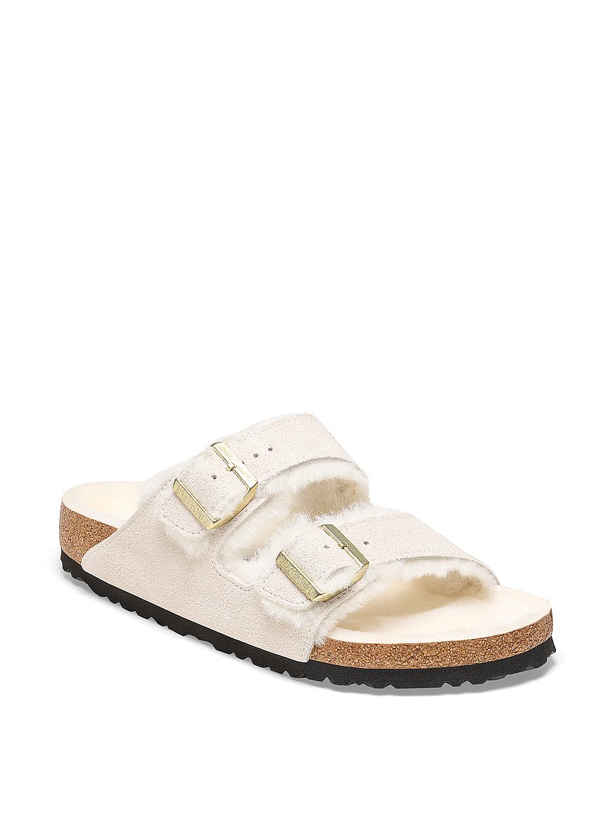 arizona shearling suede sandals arizona shearling suede sandals