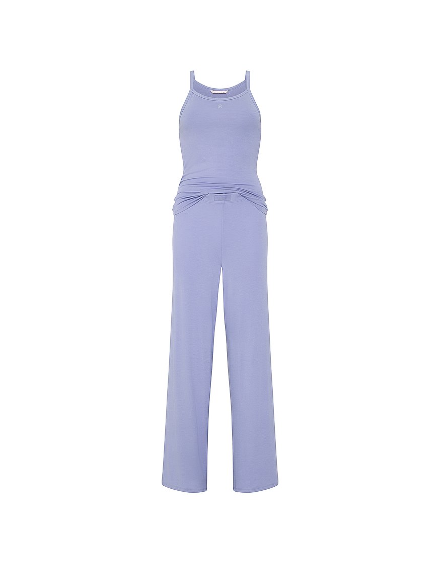 sosoft™ modal ribbed tank & pants set sosoft™ modal ribbed tank & pants set