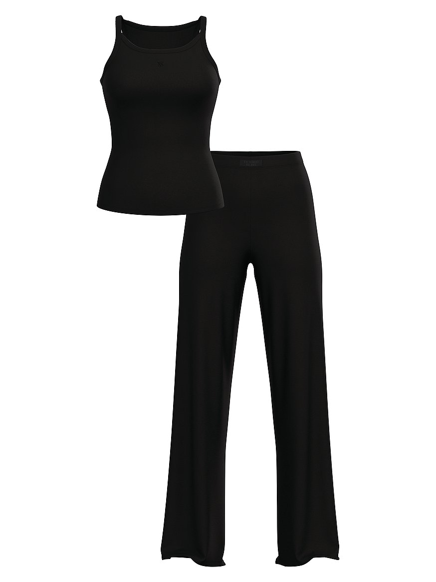 sosoft™ modal ribbed tank & pants set sosoft™ modal ribbed tank & pants set