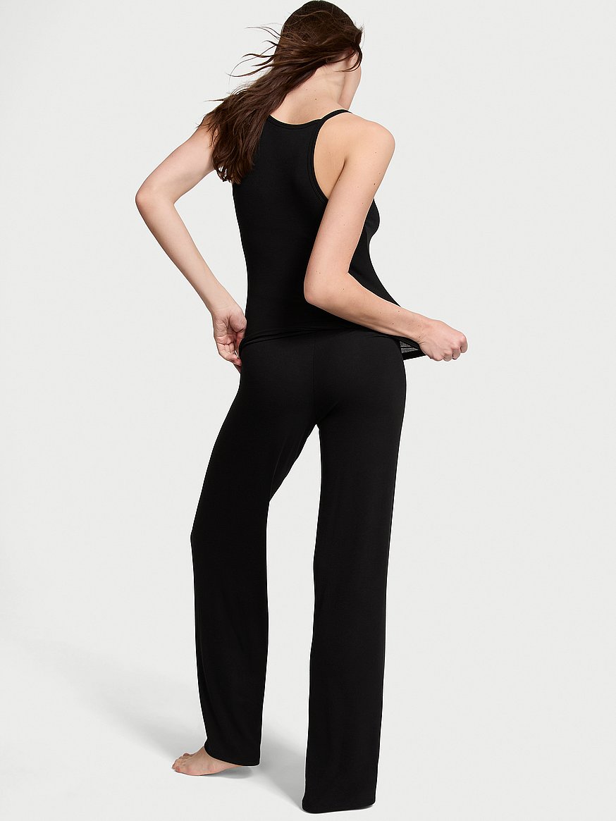 sosoft™ modal ribbed tank & pants set sosoft™ modal ribbed tank & pants set