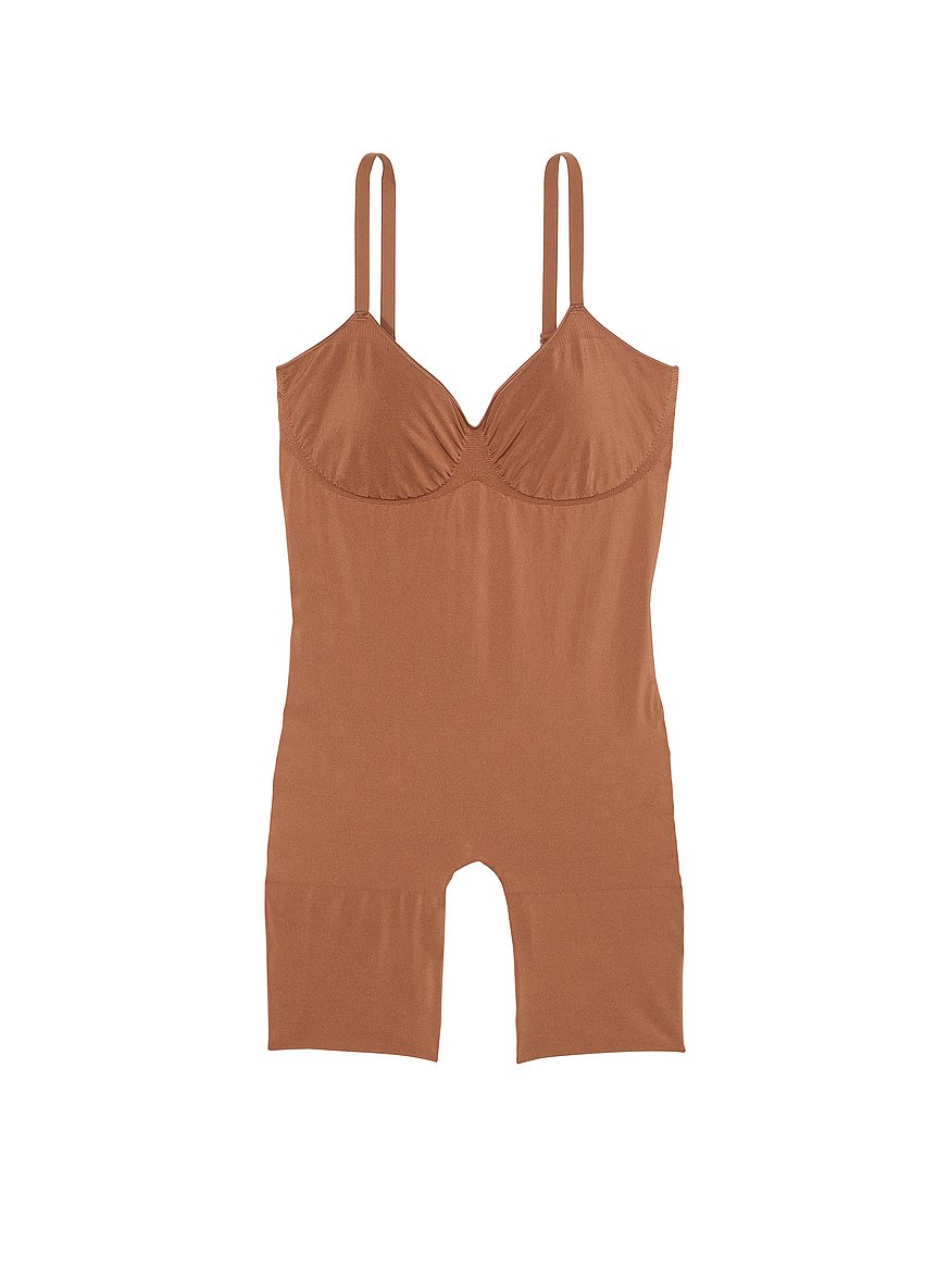 shapewear by victoria seamlessshaping™ mid thigh bodysuit shapewear by victoria seamlessshaping™ mid thigh bodysuit