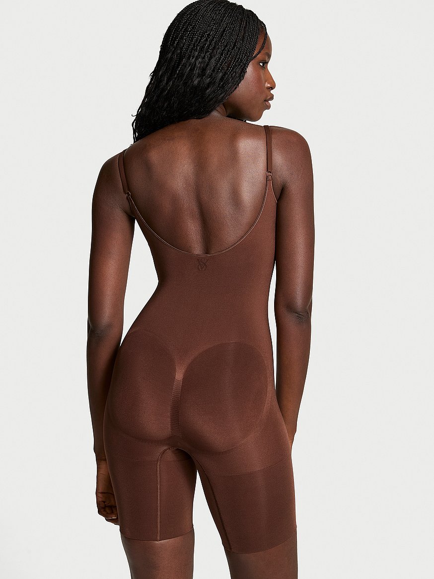 shapewear by victoria seamlessshaping™ mid thigh bodysuit shapewear by victoria seamlessshaping™ mid thigh bodysuit