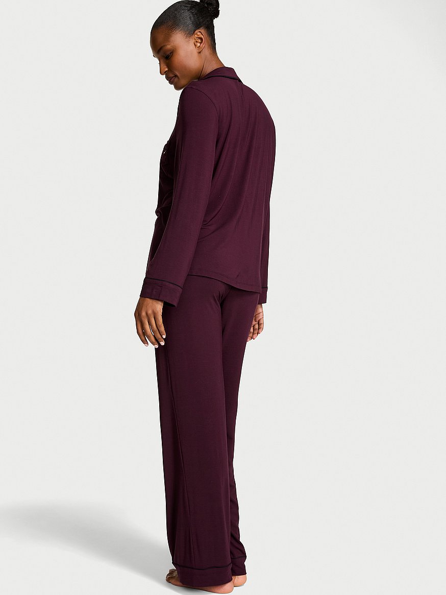 sosoft™ modal long pajama set sosoft™ modal long pajama set