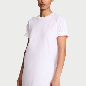 Home 100% cotton oversize sleep tee