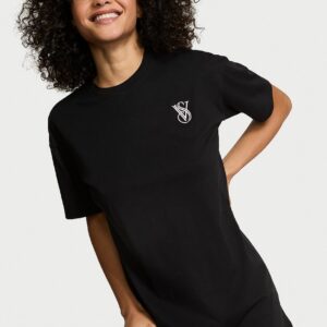100% cotton oversize sleep tee