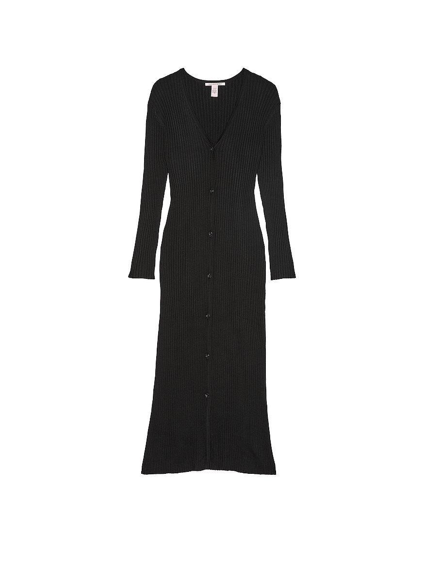 luxe crème knit cardigan dress luxe crème knit cardigan dress