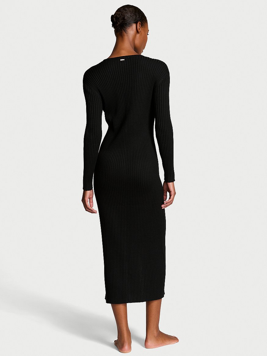 luxe crème knit cardigan dress luxe crème knit cardigan dress
