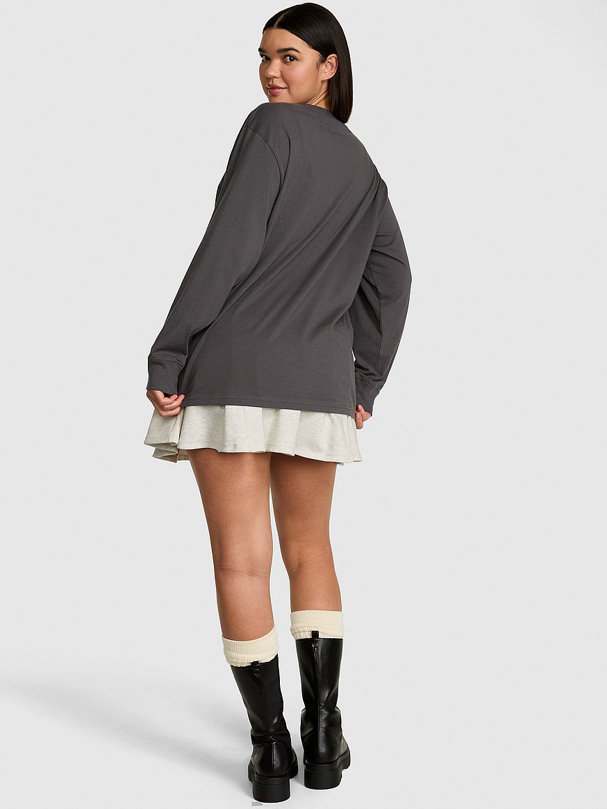 campus cotton™ long sleeve tee campus cotton™ long sleeve tee