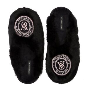 Витрина closed toe faux fur slippers