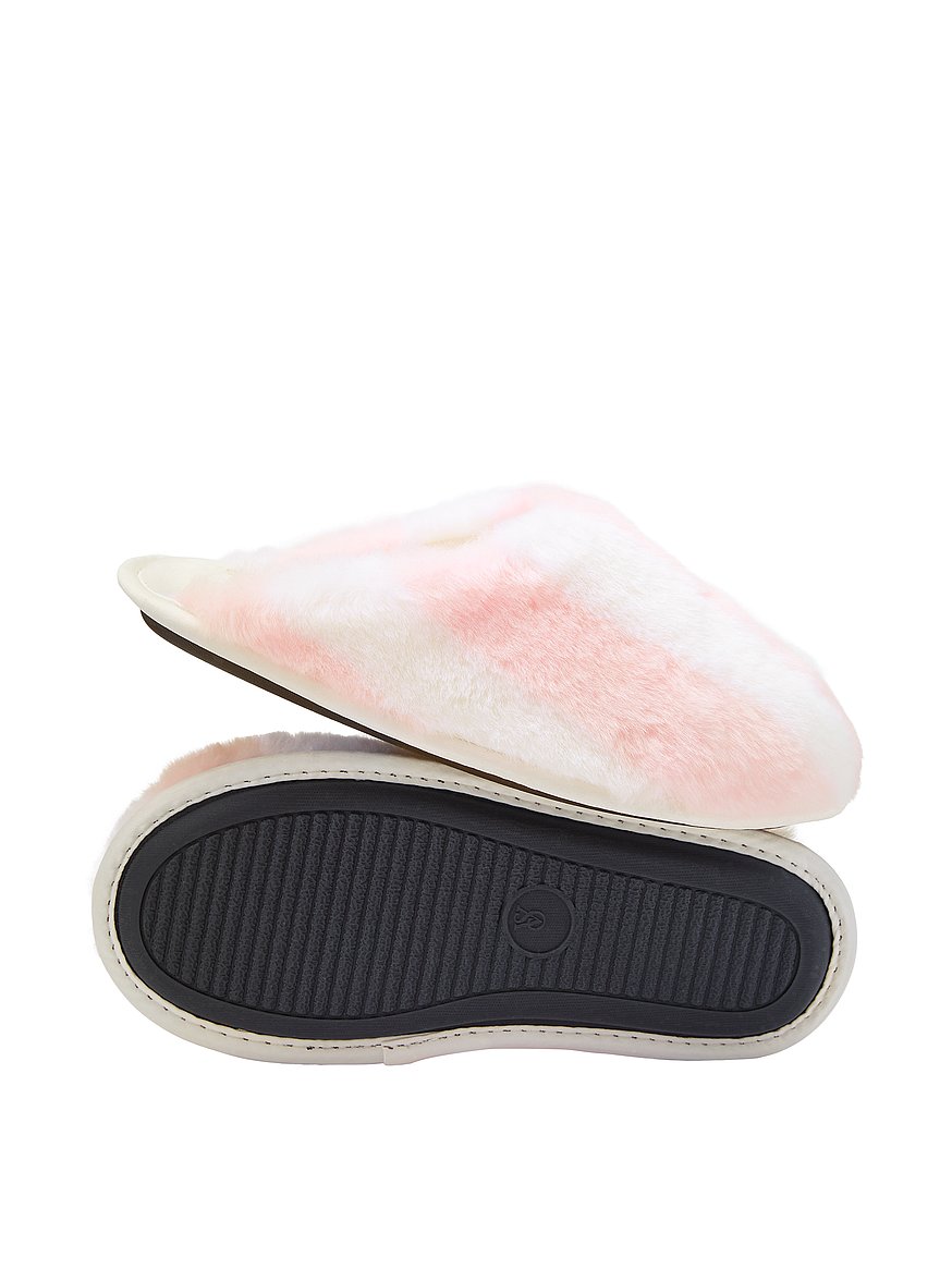 closed toe faux fur slippers closed toe faux fur slippers