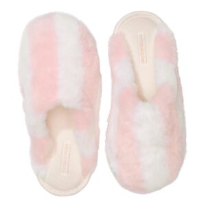 Витрина closed toe faux fur slippers