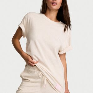 100% cotton oversized tee