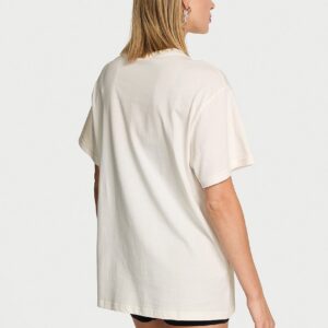 100% cotton oversized tee
