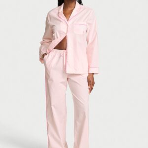 heritage cotton long pajama set