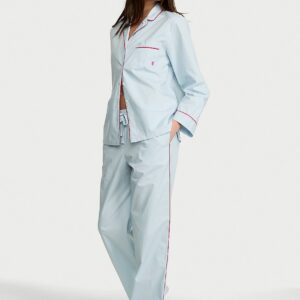 heritage cotton long pajama set