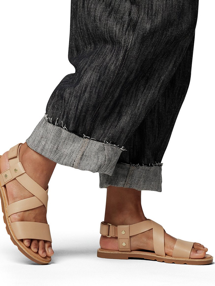 ella™ iii ankle strap flat sandal ella™ iii ankle strap flat sandal