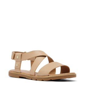 ella™ iii ankle strap flat sandal