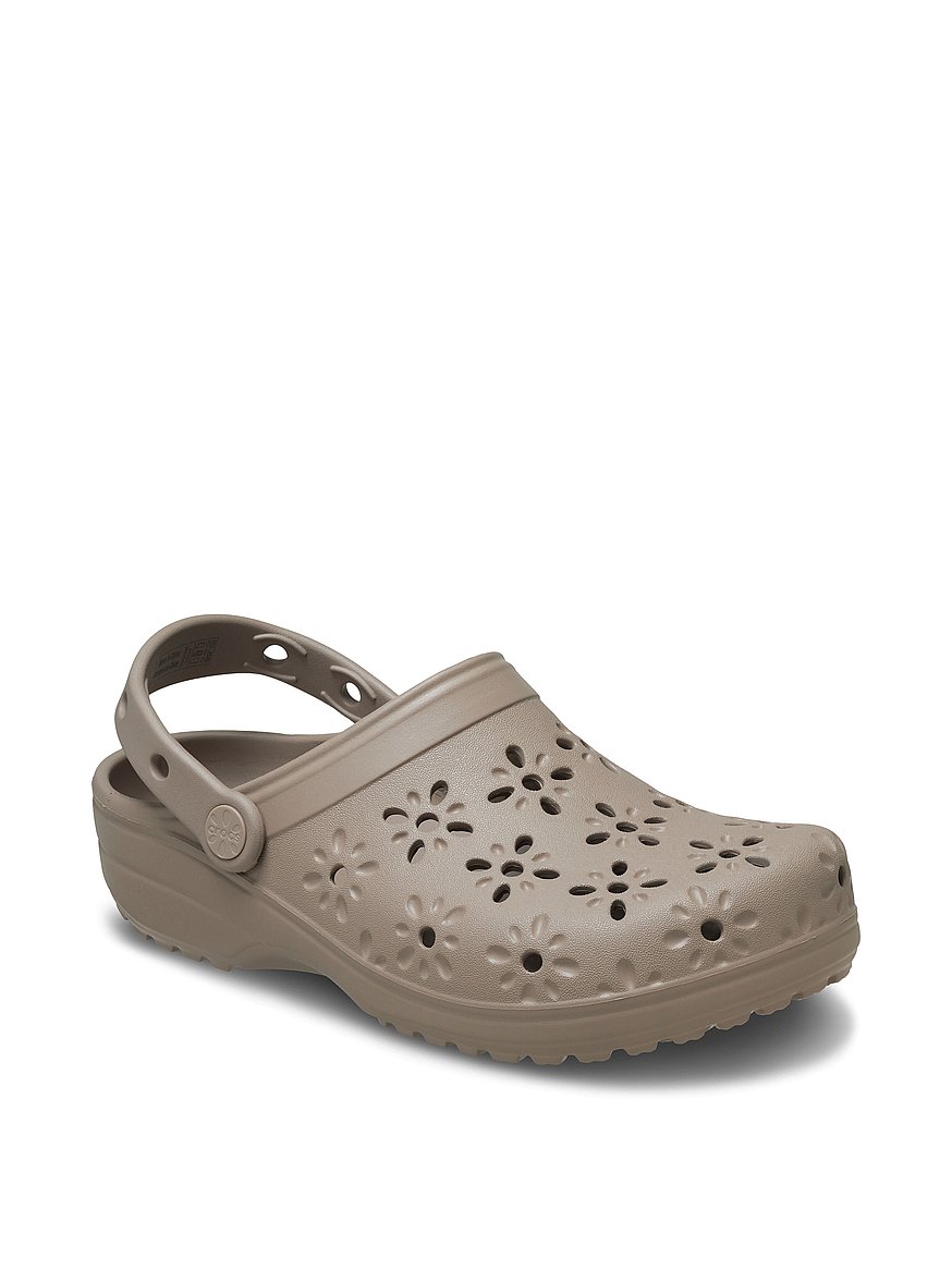 classic floral cut out clog classic floral cut out clog