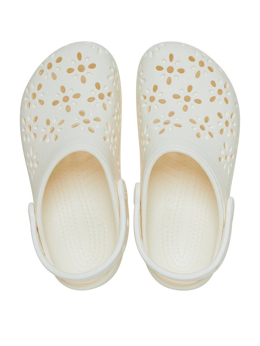 classic floral cut out clog classic floral cut out clog