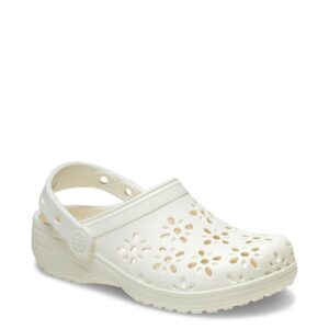 Home classic floral cut out clog