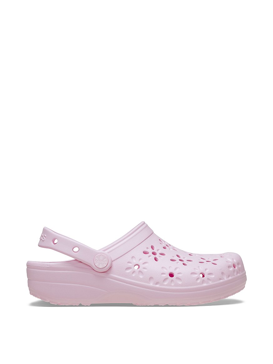 classic floral cut out clog classic floral cut out clog