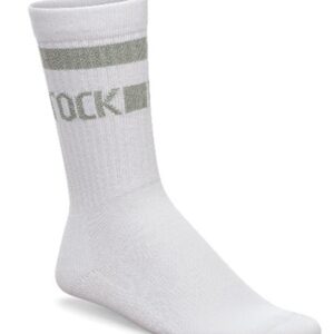 Home stripe cotton crew socks