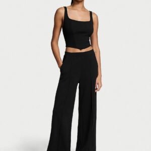 vsx featherweight knit wide leg pant