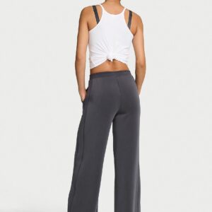 Home vsx featherweight knit wide leg pant