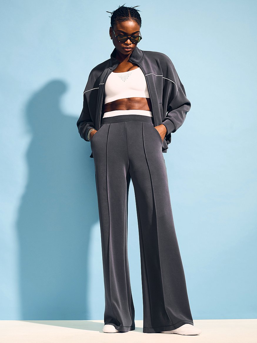 vsx featherweight knit wide leg pant vsx featherweight knit wide leg pant