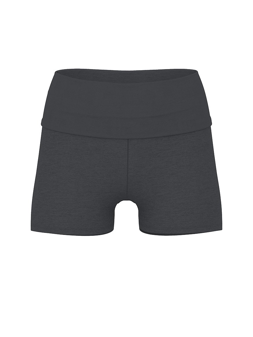 all day cotton™ foldover 3" bike shorts all day cotton™ foldover 3" bike shorts