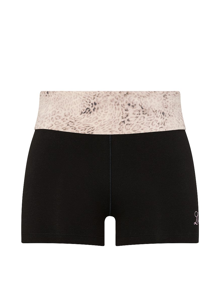 all day cotton™ foldover 3" bike shorts all day cotton™ foldover 3" bike shorts