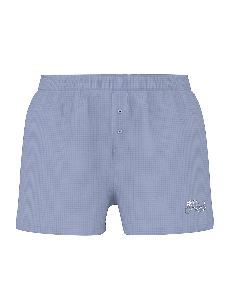 boxy cotton pajama shorts boxy cotton pajama shorts