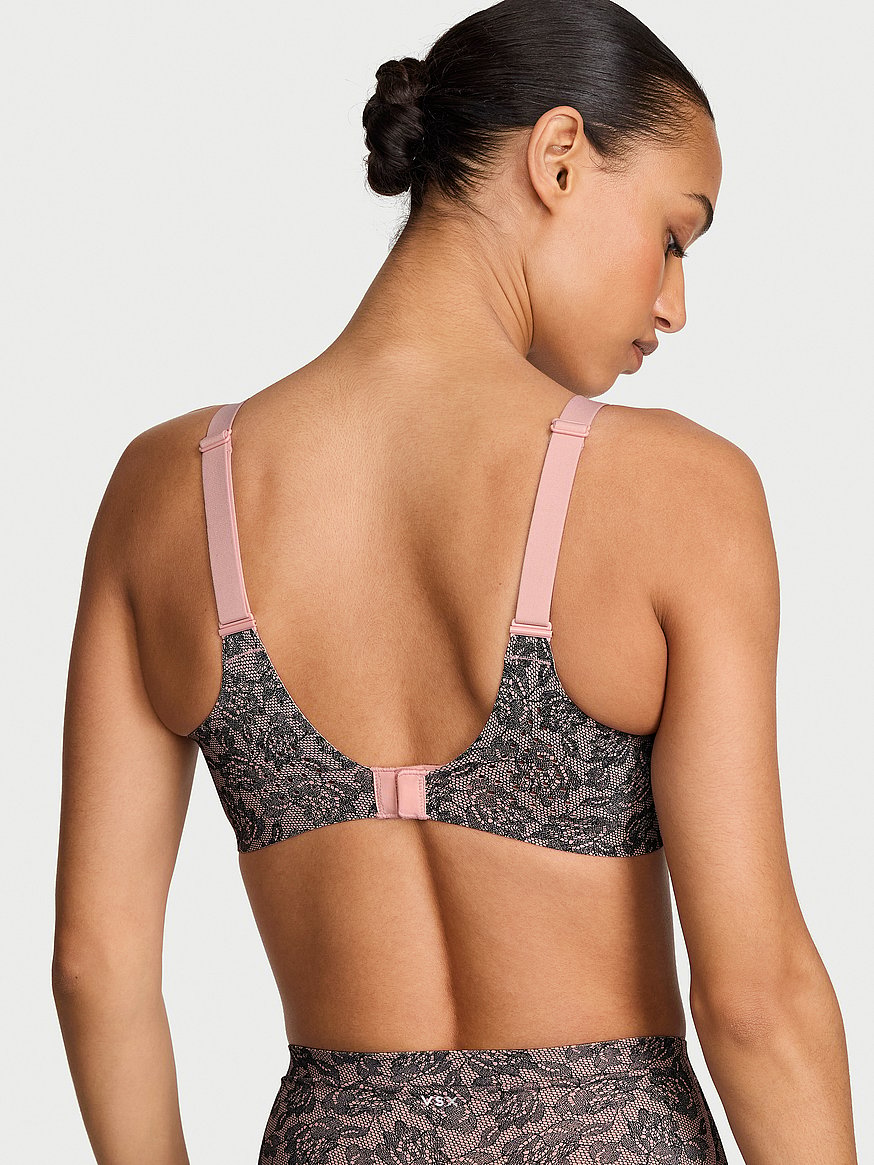 vsx featherweight™ medium v neck sports bra vsx featherweight™ medium v neck sports bra