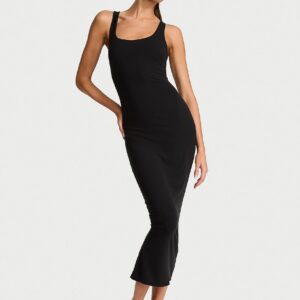 Витрина shapewear by victoria smoothing rib tank maxi dress