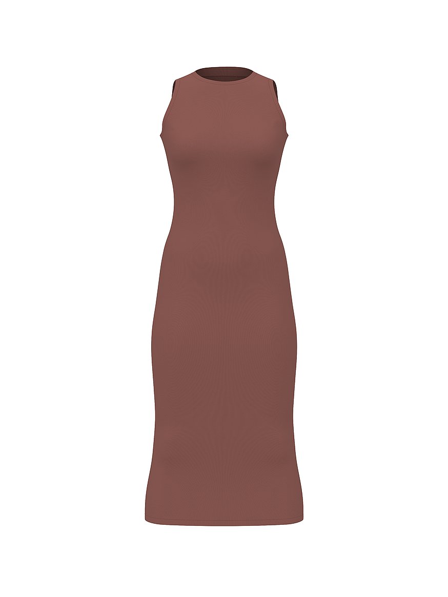 shapewear by victoria smoothing rib high neck midi dress shapewear by victoria smoothing rib high neck midi dress