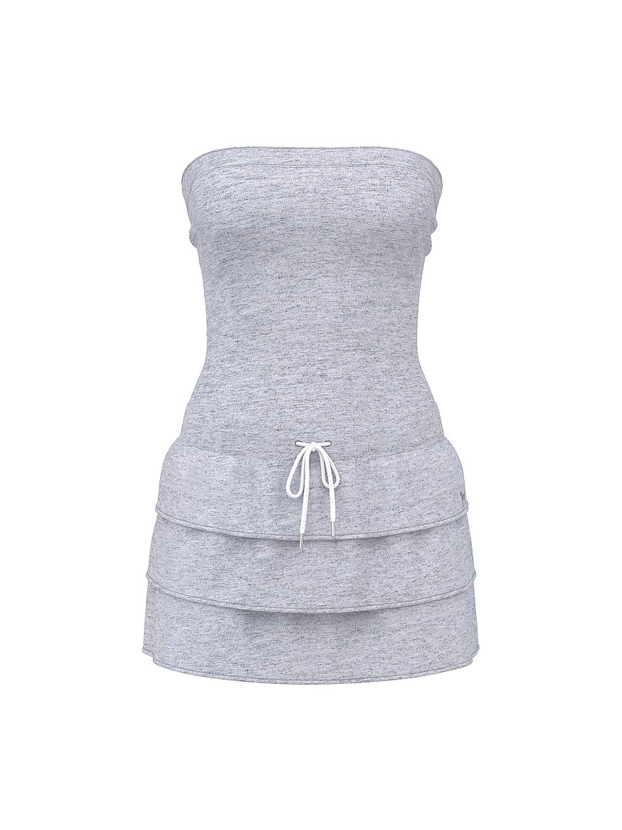 campus terry™ strapless dress campus terry™ strapless dress