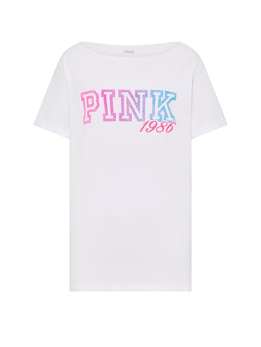 campus cotton™ off the shoulder tee campus cotton™ off the shoulder tee