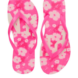 Home pink flip flops